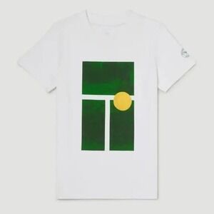 The Wimbledon Collection
Kids Brushstroke T-Shirt Large White 100% Cotton EUC‎